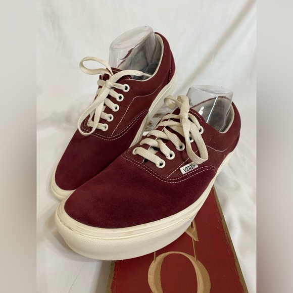 Vans Shoes - Vans Comfycush Era Shoes Suede sneakers, Wine Red, Men’s Size 8.5, Women’s 10